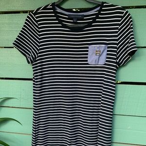 *EUC* Tommy Hilfiger Sailor-Striped Mini Dress